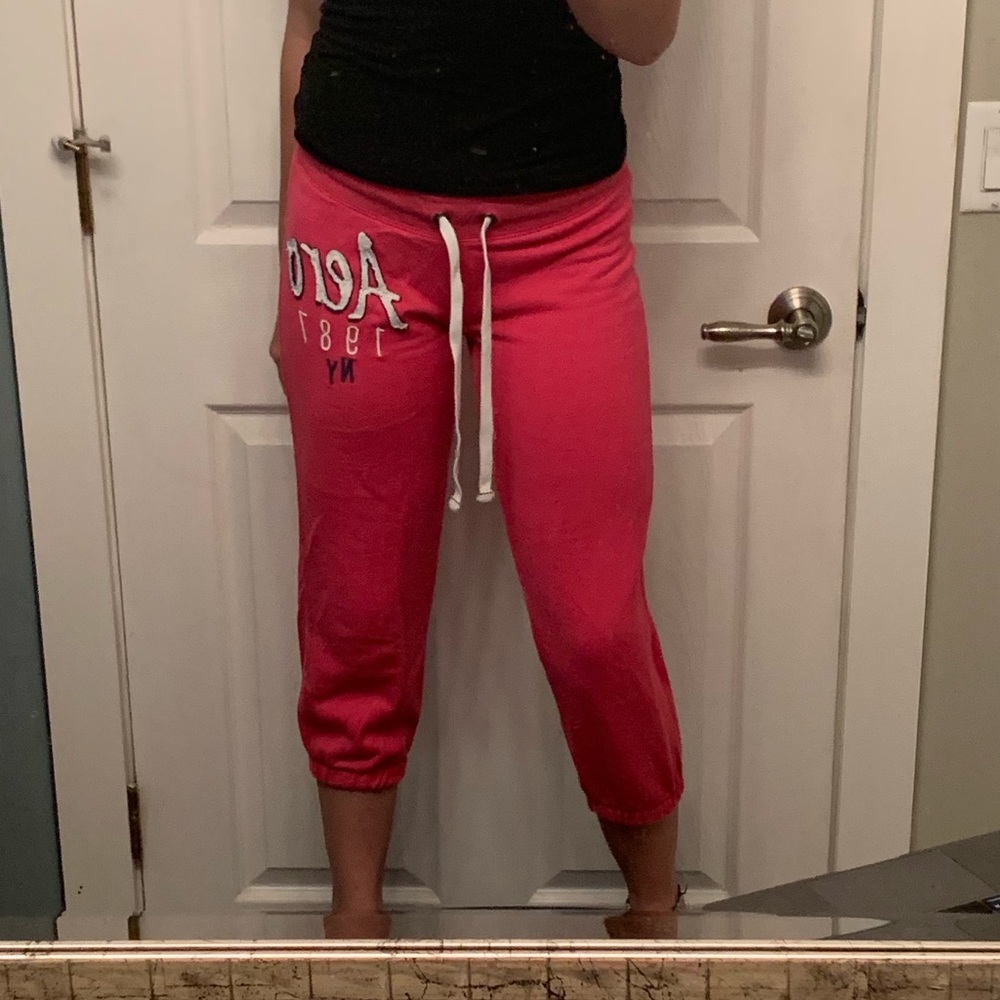Aeropostale pink sweatpants